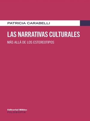 cover image of Las narrativas culturales